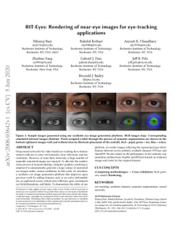 RIT-Eyes: Rendering of near-eye images for eye-tracking applications