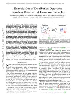 Entropic Out-of-Distribution Detection: Seamless Detection of Unknown
  Examples