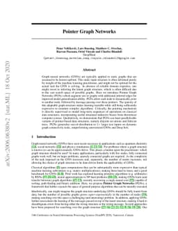 Pointer Graph Networks