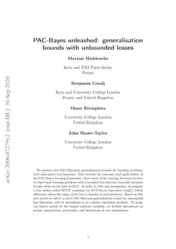 PAC-Bayes unleashed: generalisation bounds with unbounded losses