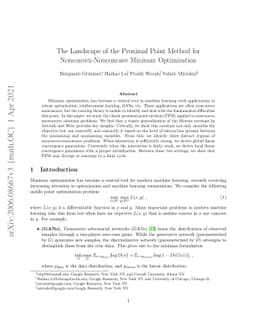 The Landscape of the Proximal Point Method for Nonconvex-Nonconcave
  Minimax Optimization