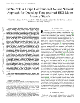 GCNs-Net: A Graph Convolutional Neural Network Approach for Decoding
  Time-resolved EEG Motor Imagery Signals