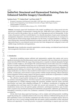 SatImNet: Structured and Harmonised Training Data for Enhanced Satellite
  Imagery Classification