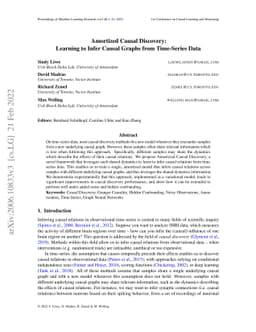 Amortized Causal Discovery: Learning to Infer Causal Graphs from
  Time-Series Data