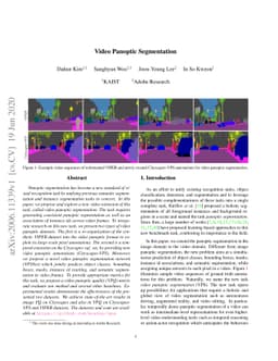 Video Panoptic Segmentation