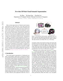 Few-shot 3D Point Cloud Semantic Segmentation