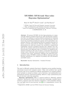 MUMBO: MUlti-task Max-value Bayesian Optimization