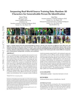 Surpassing Real-World Source Training Data: Random 3D Characters for
  Generalizable Person Re-Identification