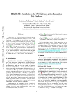 FBK-HUPBA Submission to the EPIC-Kitchens Action Recognition 2020
  Challenge