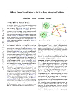 Bi-Level Graph Neural Networks for Drug-Drug Interaction Prediction