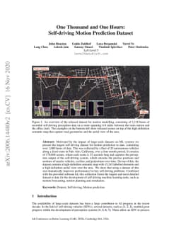 One Thousand and One Hours: Self-driving Motion Prediction Dataset
