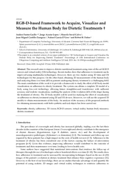 RGB-D-based Framework to Acquire, Visualize and Measure the Human Body
  for Dietetic Treatments