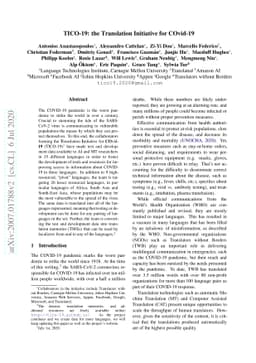 TICO-19: the Translation Initiative for Covid-19
