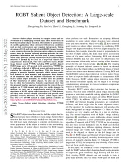 RGBT Salient Object Detection: A Large-scale Dataset and Benchmark