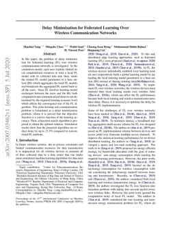 Delay Minimization for Federated Learning Over Wireless Communication
  Networks