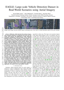 EAGLE: Large-scale Vehicle Detection Dataset in Real-World Scenarios
  using Aerial Imagery