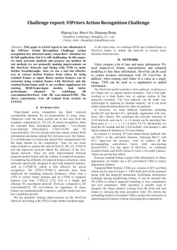 Challenge report:VIPriors Action Recognition Challenge