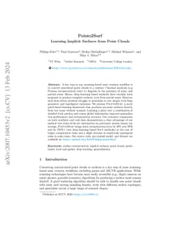 Points2Surf: Learning Implicit Surfaces from Point Cloud Patches