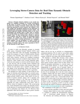 Leveraging Stereo-Camera Data for Real-Time Dynamic Obstacle Detection
  and Tracking