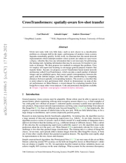 CrossTransformers: spatially-aware few-shot transfer