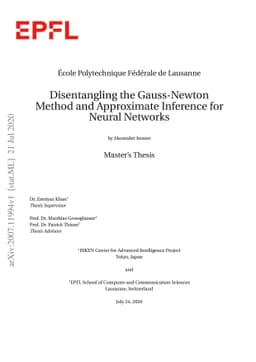 Disentangling the Gauss-Newton Method and Approximate Inference for
  Neural Networks