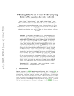 Extending LOUPE for K-space Under-sampling Pattern Optimization in
  Multi-coil MRI