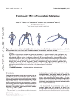 Functionality-Driven Musculature Retargeting
