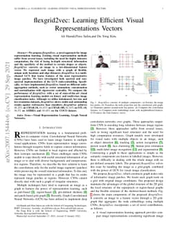flexgrid2vec: Learning Efficient Visual Representations Vectors