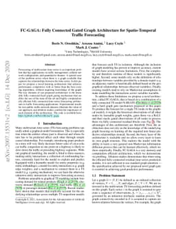 FC-GAGA: Fully Connected Gated Graph Architecture for Spatio-Temporal
  Traffic Forecasting