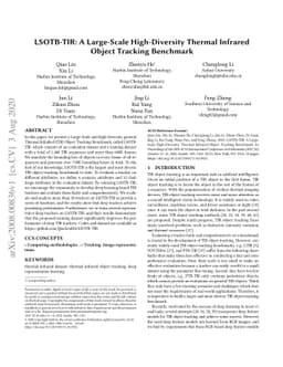 LSOTB-TIR:A Large-Scale High-Diversity Thermal Infrared Object Tracking
  Benchmark