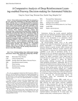 A Comparative Analysis of Deep Reinforcement Learning-enabled Freeway
  Decision-making for Automated Vehicles