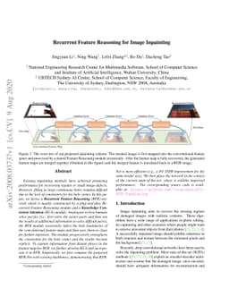 Recurrent Feature Reasoning for Image Inpainting