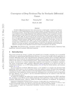 Convergence of Deep Fictitious Play for Stochastic Differential Games