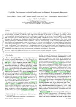 ExplAIn: Explanatory Artificial Intelligence for Diabetic Retinopathy
  Diagnosis