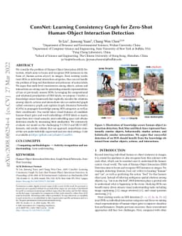 ConsNet: Learning Consistency Graph for Zero-Shot Human-Object
  Interaction Detection