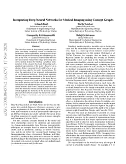 Abstracting Deep Neural Networks into Concept Graphs for Concept Level
  Interpretability