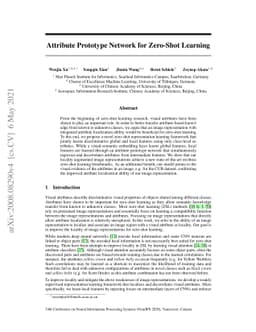 Attribute Prototype Network for Zero-Shot Learning