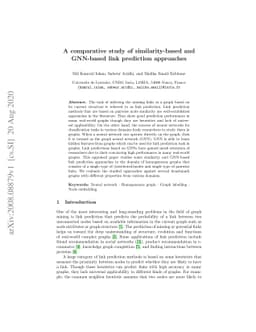 A comparative study of similarity-based and GNN-based link prediction
  approaches