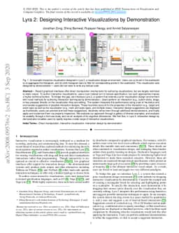 Lyra 2: Designing Interactive Visualizations by Demonstration