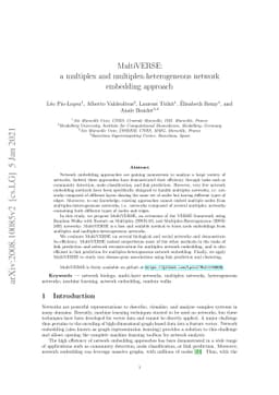 MultiVERSE: a multiplex and multiplex-heterogeneous network embedding
  approach