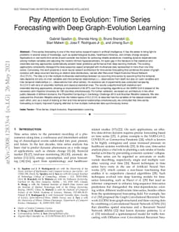 Pay Attention to Evolution: Time Series Forecasting with Deep
  Graph-Evolution Learning