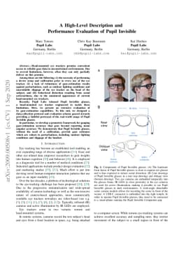 A High-Level Description and Performance Evaluation of Pupil Invisible