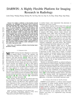 DARWIN: A Highly Flexible Platform for Imaging Research in Radiology