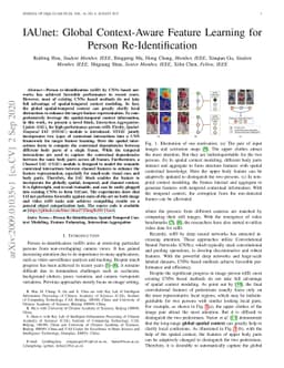 IAUnet: Global Context-Aware Feature Learning for Person
  Re-Identification