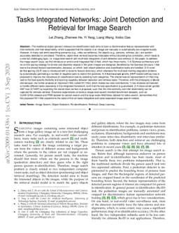 Tasks Integrated Networks: Joint Detection and Retrieval for Image
  Search