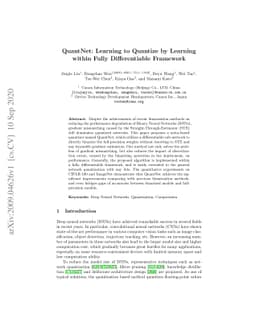 QuantNet: Learning to Quantize by Learning within Fully Differentiable
  Framework