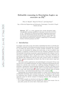 Defeasible reasoning in Description Logics: an overview on DL^N