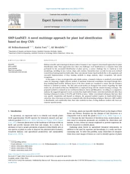 SWP-LeafNET: A novel multistage approach for plant leaf identification
  based on deep CNN