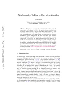 AttnGrounder: Talking to Cars with Attention