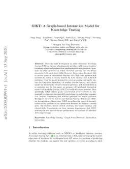 GIKT: A Graph-based Interaction Model for Knowledge Tracing
